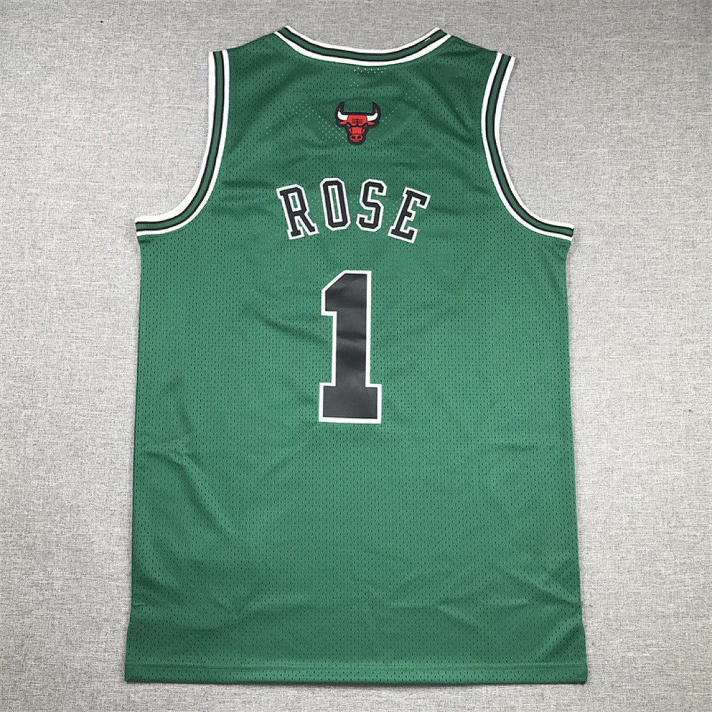 Chicago Rose #1 NBA Retro Embroidered Jersey – Sizes S-XXXL