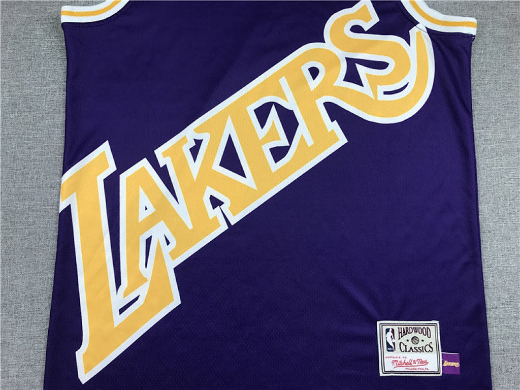 NBA Retro Los Angeles Lakers #23 James Collaboration Jersey