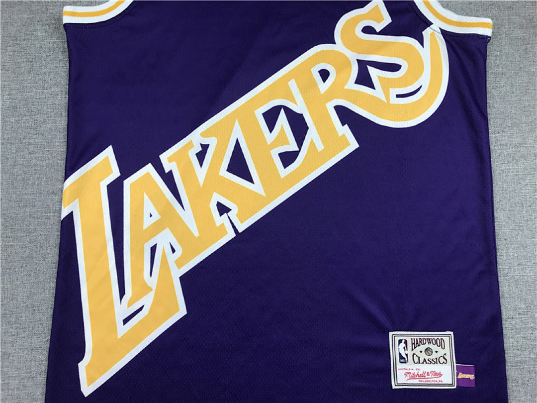 NBA Retro Los Angeles Lakers #23 James Collaboration Jersey
