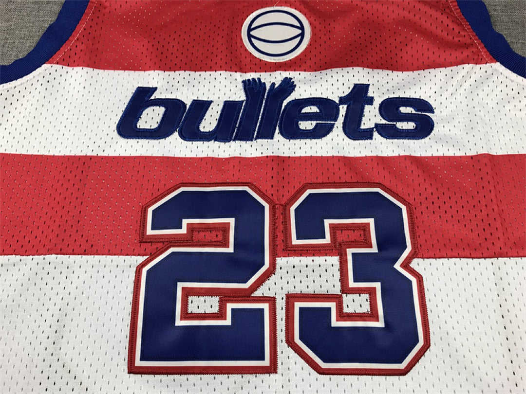 Washington Bullets #23 Michael Jordan Retro NBA Jersey – Sizes S to XXXL