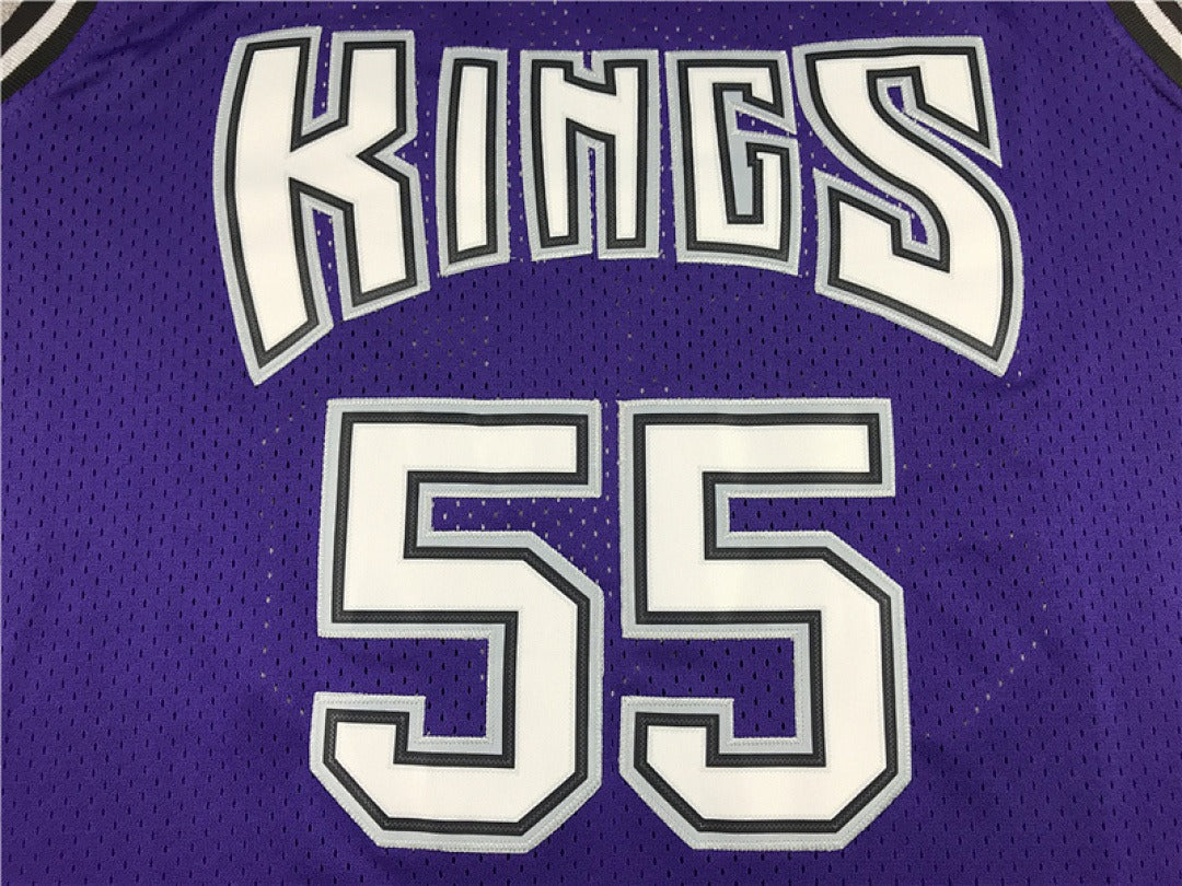 Sacramento Kings Jason Williams #55 NBA Retro Embroidered Jersey – Sizes S-XXXL