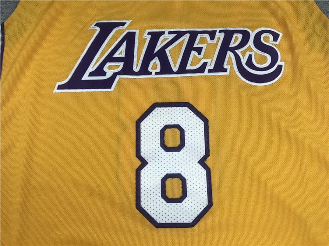 Los Angeles Lakers Kobe Bryant #8 NBA Retro Embroidered Jersey – Sizes S-XXXL