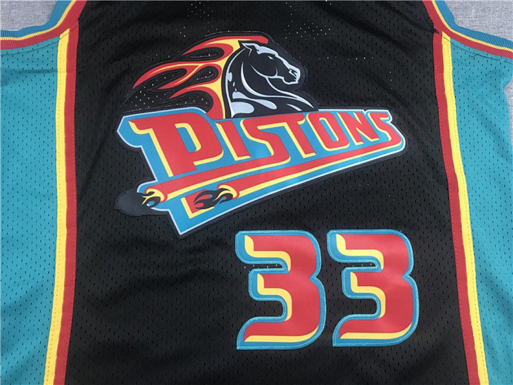 Grant Hill #33 Detroit Pistons NBA Retro Jersey