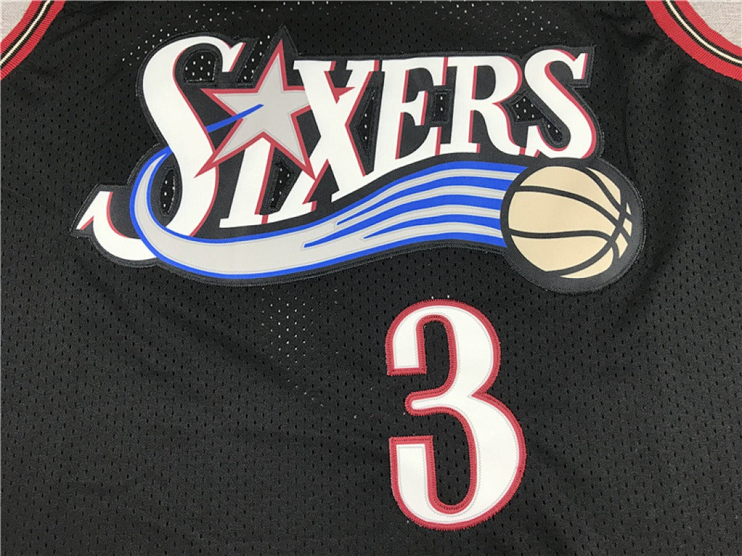 NBA Retro Philadelphia 76ers #3 Iverson Jersey