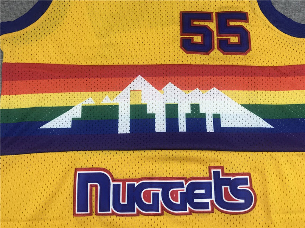 Dikembe Mutombo #55 Denver Nuggets NBA Retro Jersey