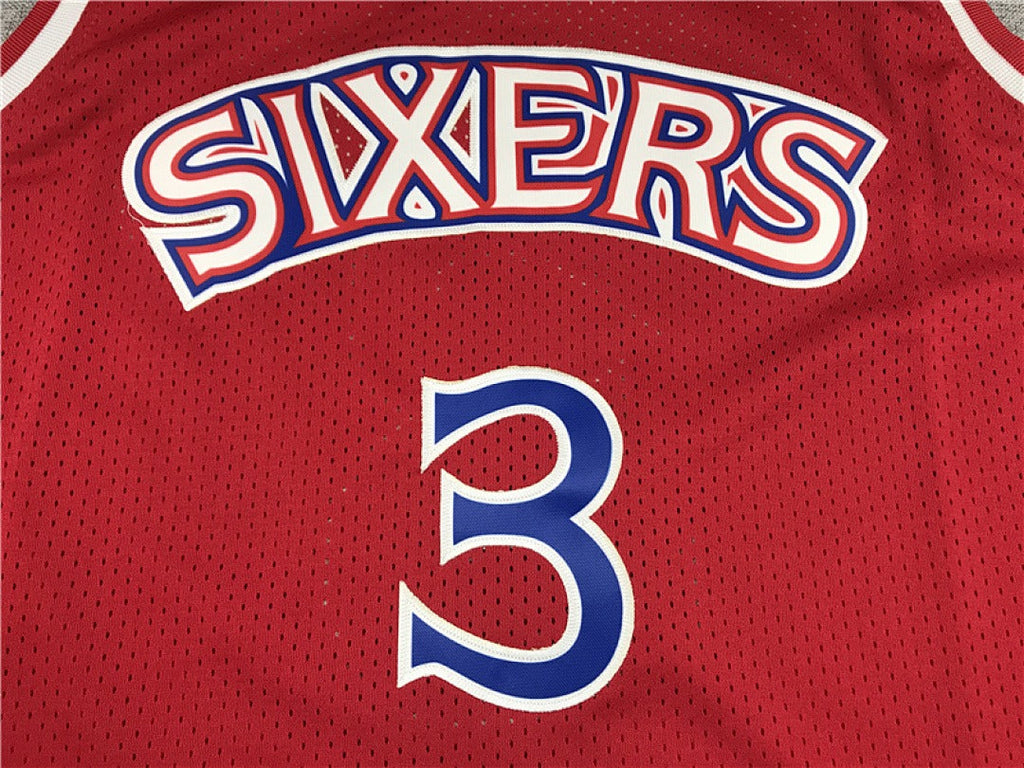 NBA Retro Philadelphia 76ers #3 Iverson Jersey