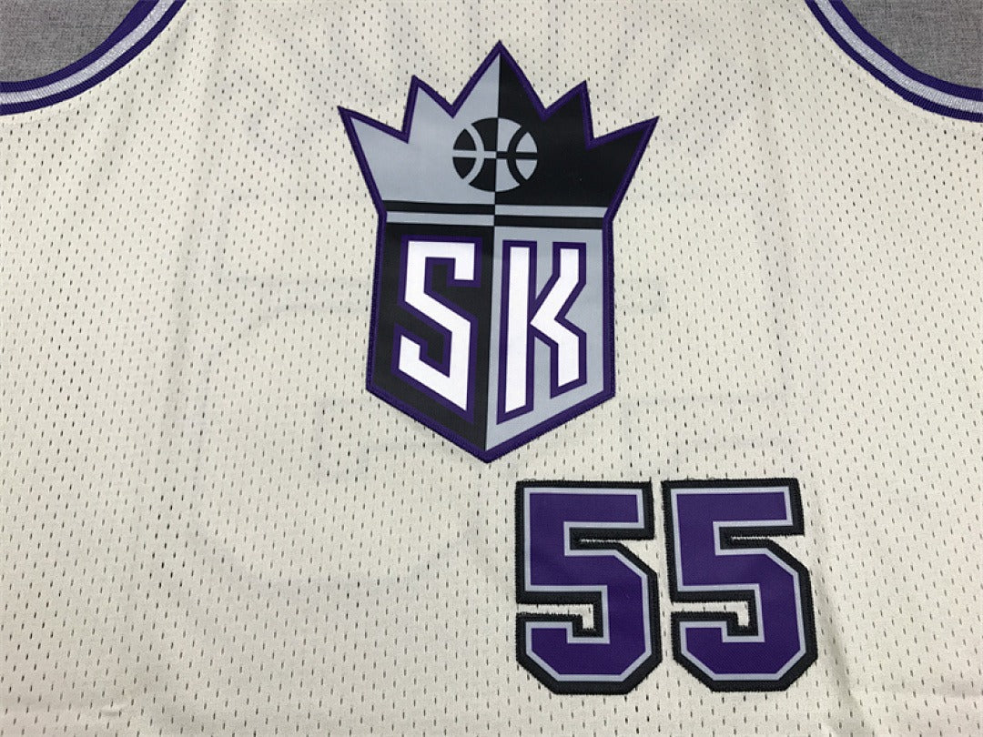 Sacramento Kings Jason Williams #55 NBA Retro Embroidered Jersey – Sizes S-XXXL