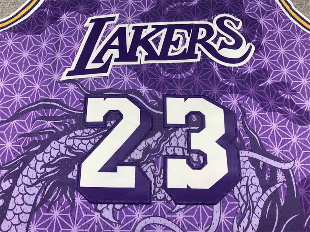 LeBron James #23 Los Angeles Lakers NBA Retro Embroidered Jersey – Sizes S-XXXL