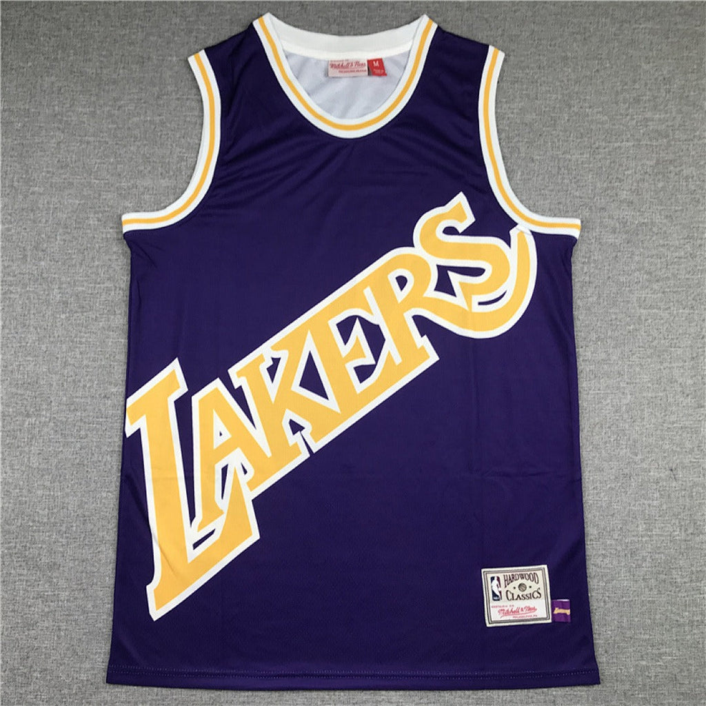 NBA Retro Los Angeles Lakers #24 Kobe Commemorative Jersey