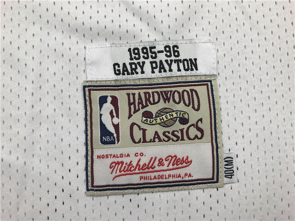 Seattle SuperSonics Gary Payton #20 NBA Retro Embroidered Jersey – Sizes S-XXXL