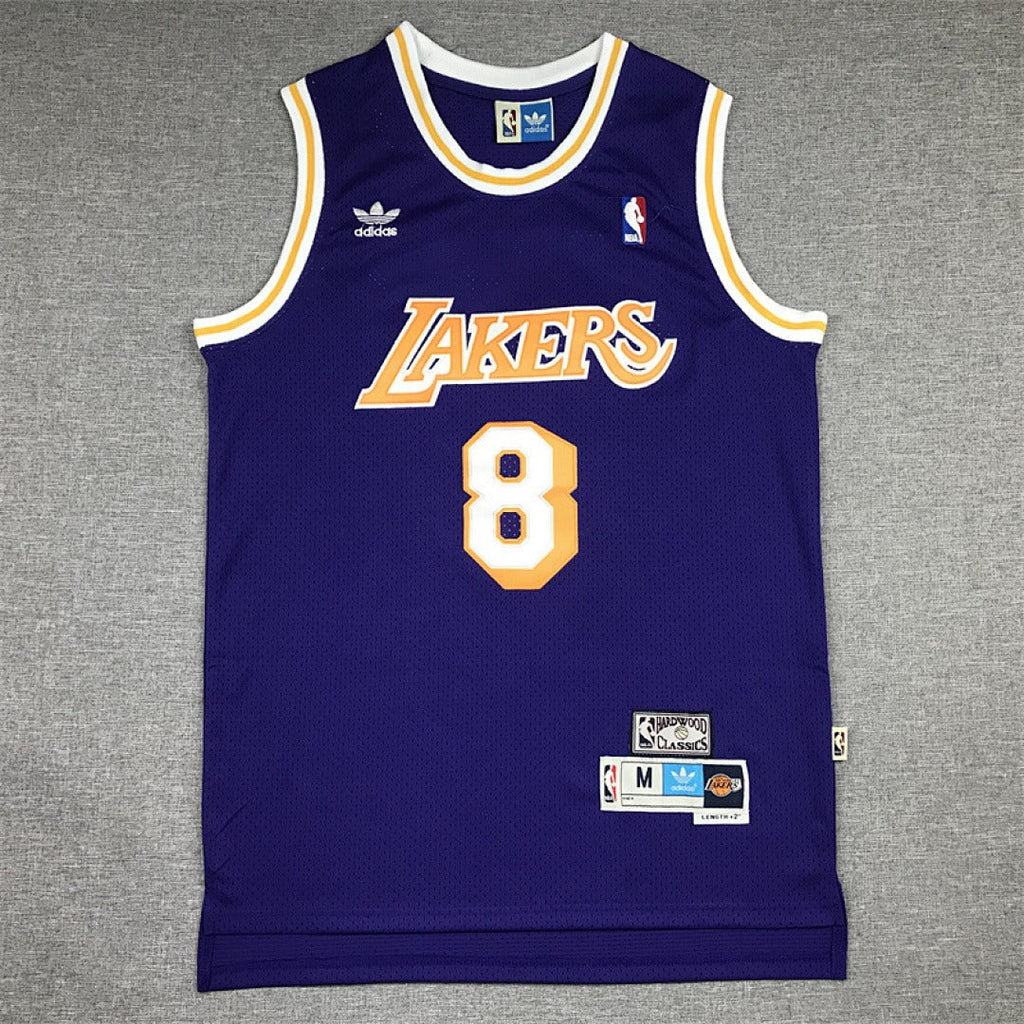 Los Angeles Lakers Kobe Bryant #8 NBA Retro Embroidered Jersey – Sizes S-XXXL