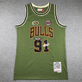 Chicago Rodman #91 NBA Retro Embroidered Jersey – Sizes S-XXXL