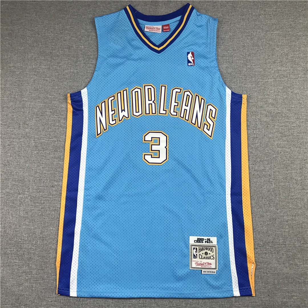 Chris Paul #3 Charlotte Hornets NBA Retro Embroidered Jersey – Sizes S-XXXL