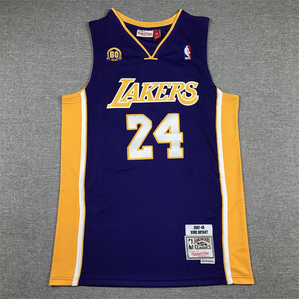 Kobe Bryant #24 Los Angeles Lakers NBA Retro Embroidered Jersey – Sizes S-XXXL