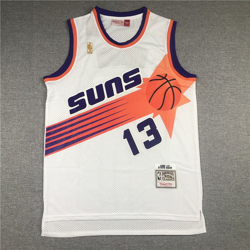 Phoenix Suns #13 Steve Nash Retro NBA Jersey – Sizes S–XXXL