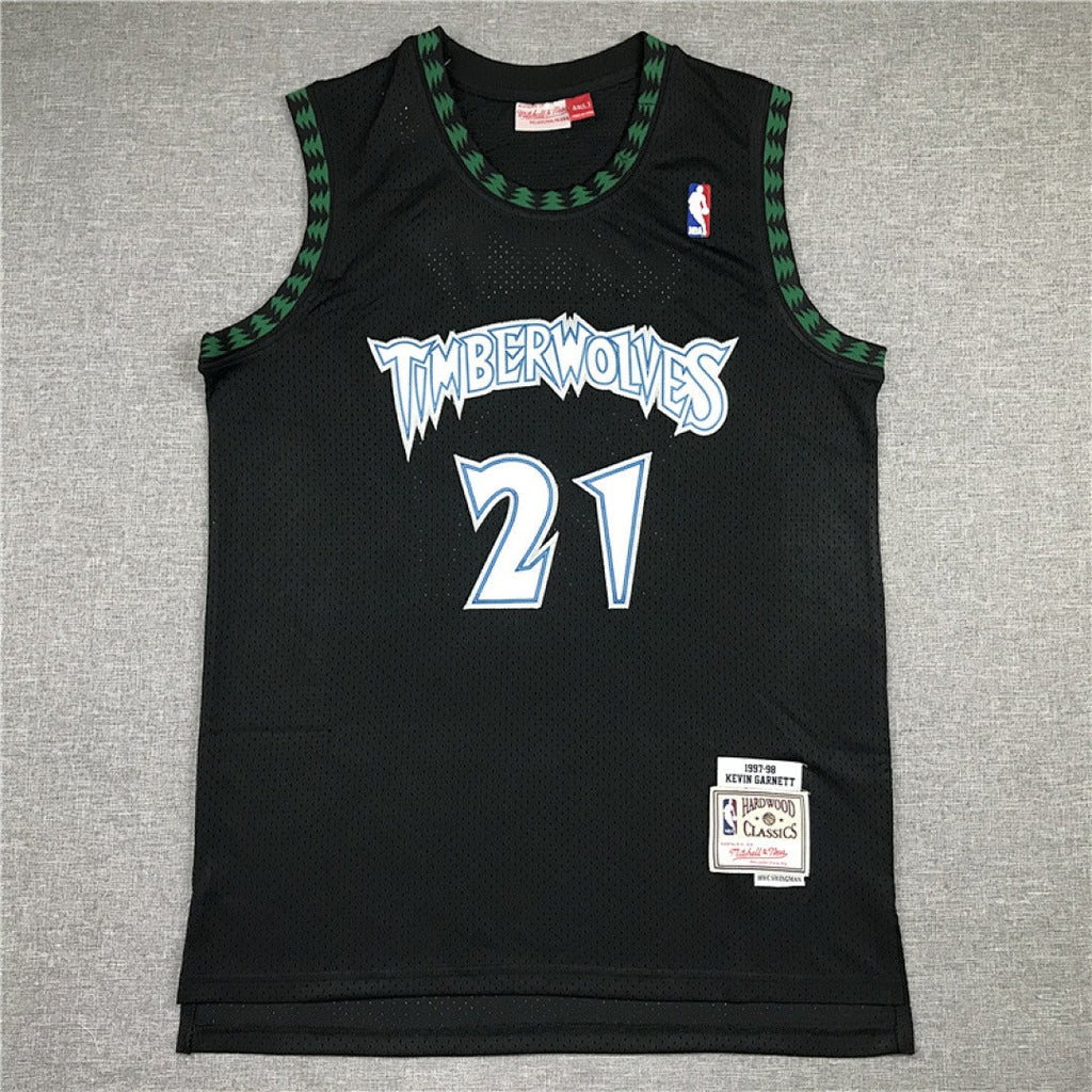 Minnesota Timberwolves #21 Kevin Garnett Retro NBA Jersey – Sizes S–XXXL