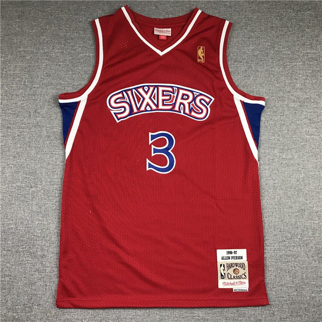 NBA Retro Philadelphia 76ers #3 Iverson Jersey