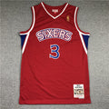 NBA Retro Philadelphia 76ers #3 Iverson Jersey