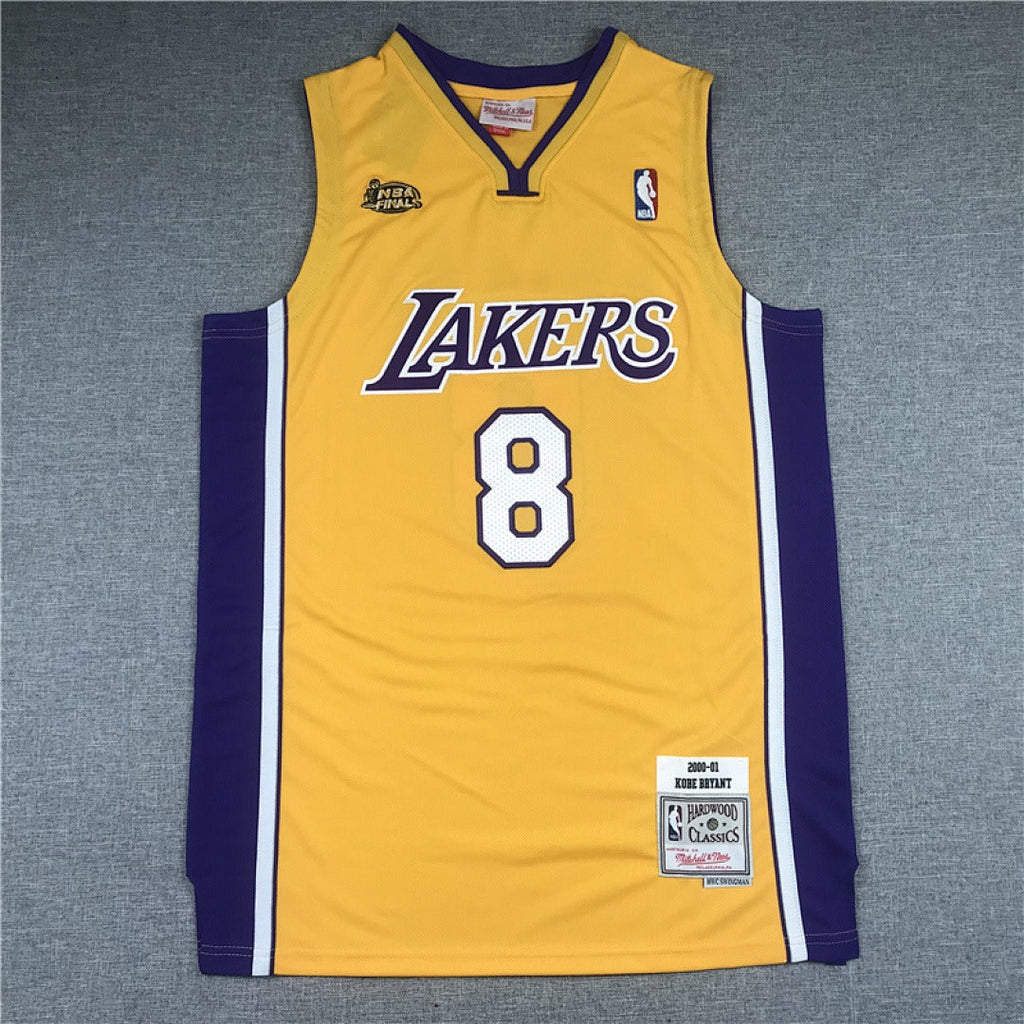 Los Angeles Lakers Kobe Bryant #8 NBA Retro Embroidered Jersey – Sizes S-XXXL