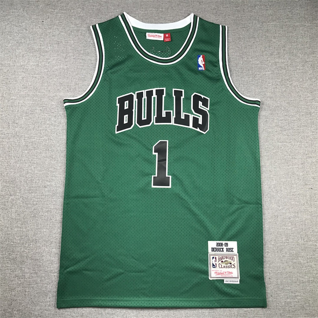Chicago Rose #1 NBA Retro Embroidered Jersey – Sizes S-XXXL