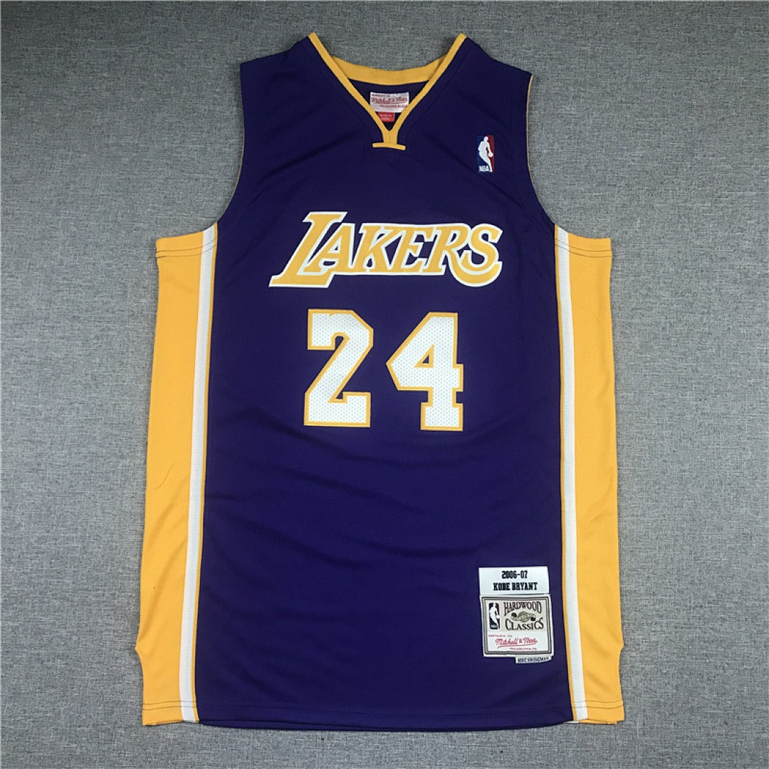 Kobe Bryant #24 Los Angeles Lakers NBA Retro Embroidered Jersey – Sizes S-XXXL