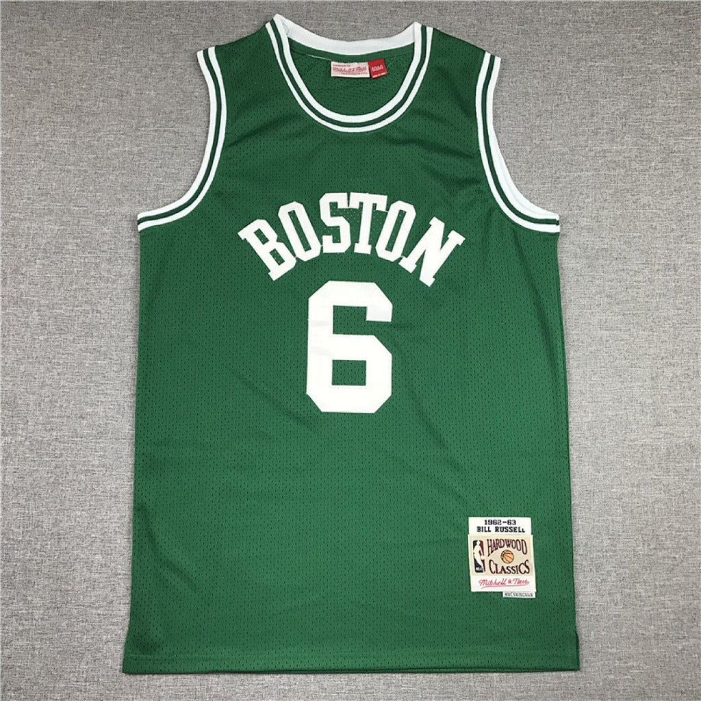 NBA Retro Celtics #6 Jersey