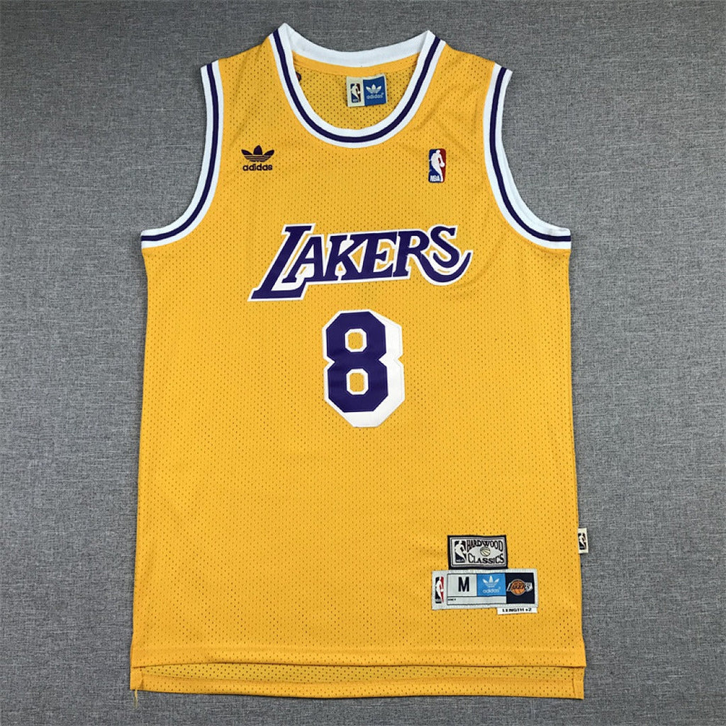 Los Angeles Lakers Kobe Bryant #8 NBA Retro Embroidered Jersey – Sizes S-XXXL