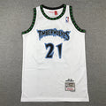 Minnesota Timberwolves #21 Kevin Garnett Retro NBA Jersey – Sizes S–XXXL