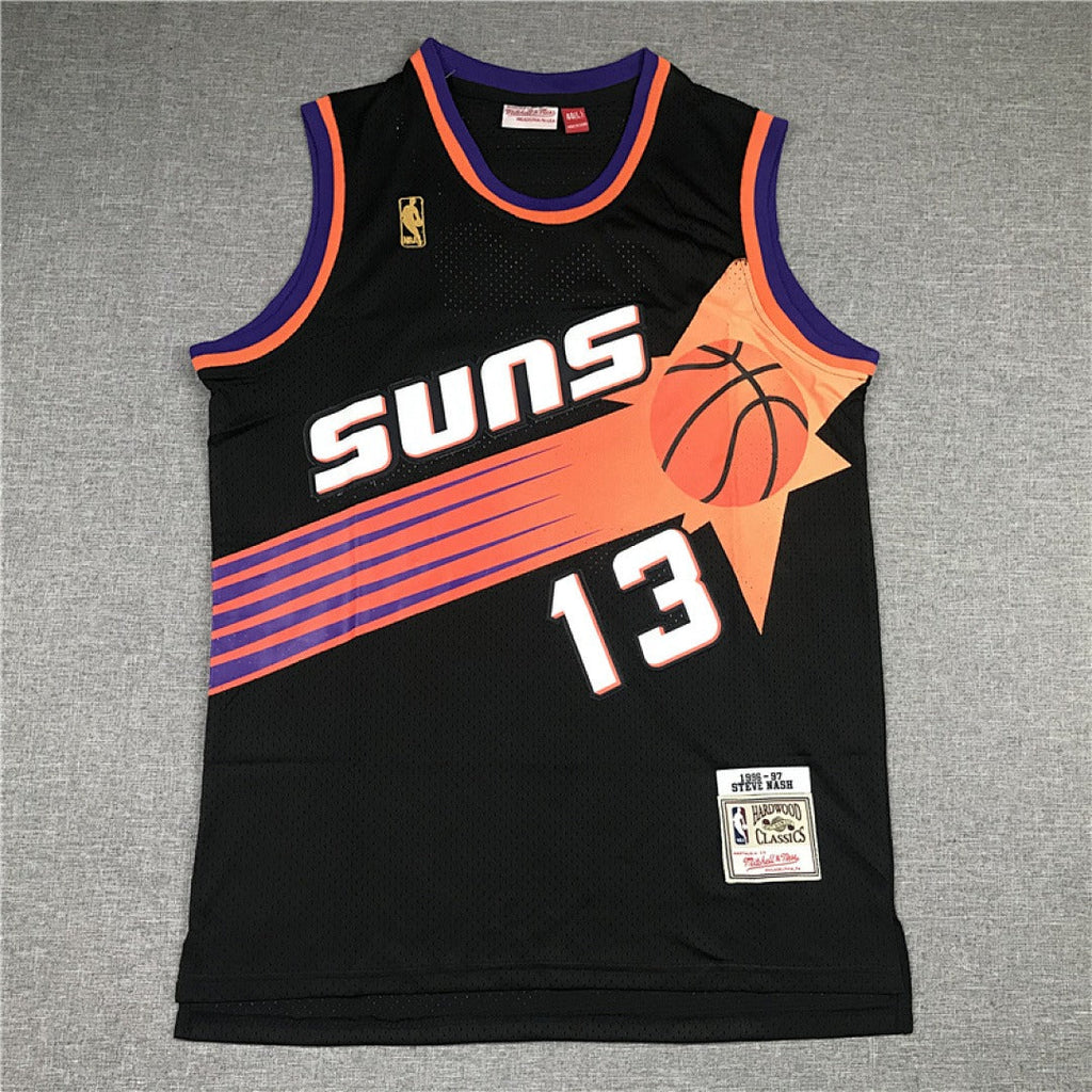 Phoenix Suns #13 Steve Nash Retro NBA Jersey – Sizes S–XXXL