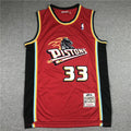 Grant Hill #33 Detroit Pistons NBA Retro Jersey