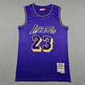 LeBron James #23 Los Angeles Lakers 2023 NBA Retro Embroidered Jersey