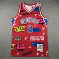 NBA Retro Philadelphia 76ers #3 Iverson Jersey