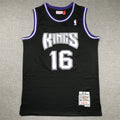 Sacramento Kings Stojakovic #16 NBA Retro Embroidered Jersey – Sizes S-XXXL