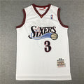 NBA Philadelphia 76ers 10th Anniversary Edition #3 Iverson Retro Jersey
