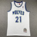 Minnesota Timberwolves #21 Kevin Garnett Retro NBA Jersey – Sizes S–XXXL