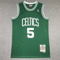 Kevin Garnett #5 Boston Celtics Retro NBA Jersey – Sizes S–XXXL
