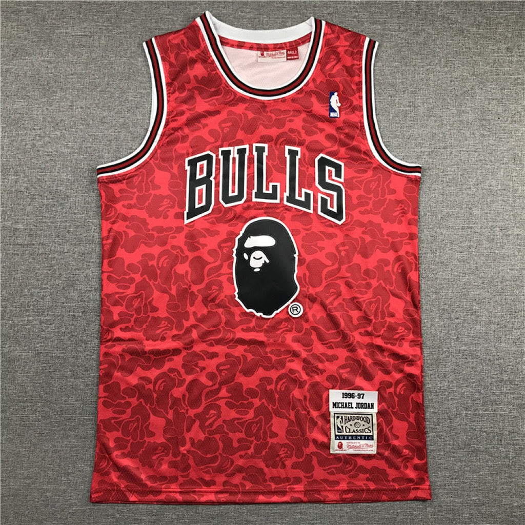 Michael Jordan #23 NBA Retro Collaboration Embroidered Jersey – Sizes S-XXXL