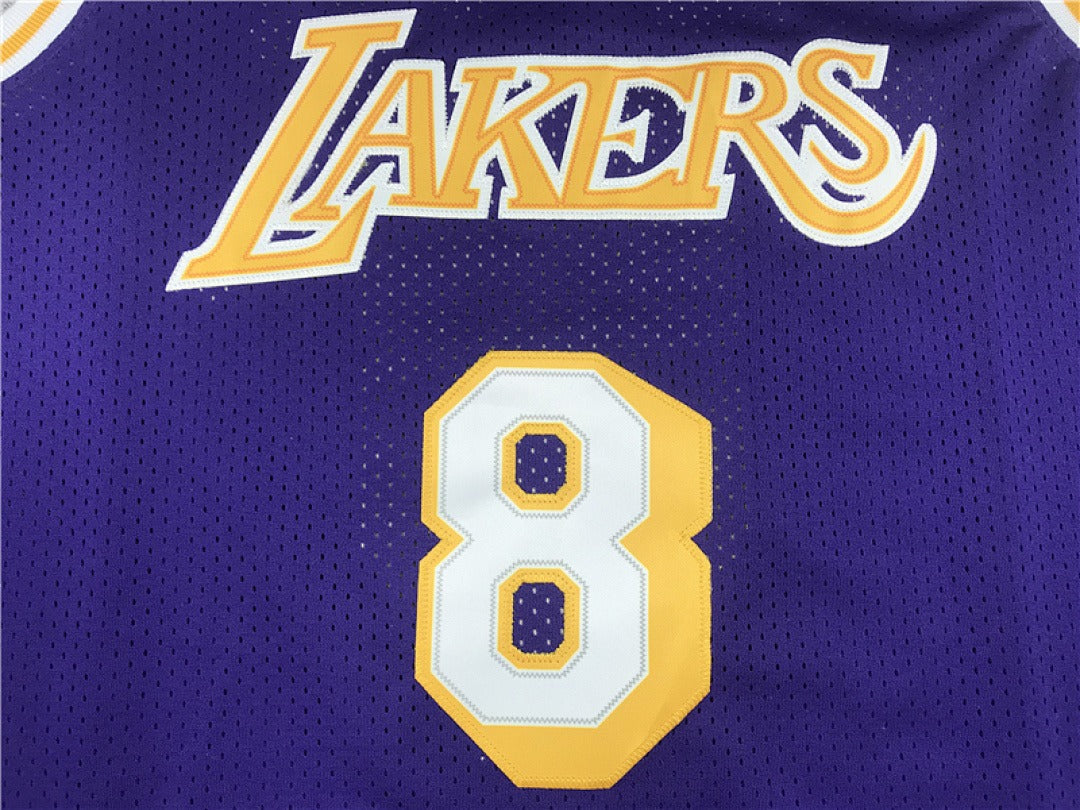 Los Angeles Lakers Kobe Bryant #8 1998 NBA All-Star Game Retro Embroidered Jersey – Sizes S-XXXL