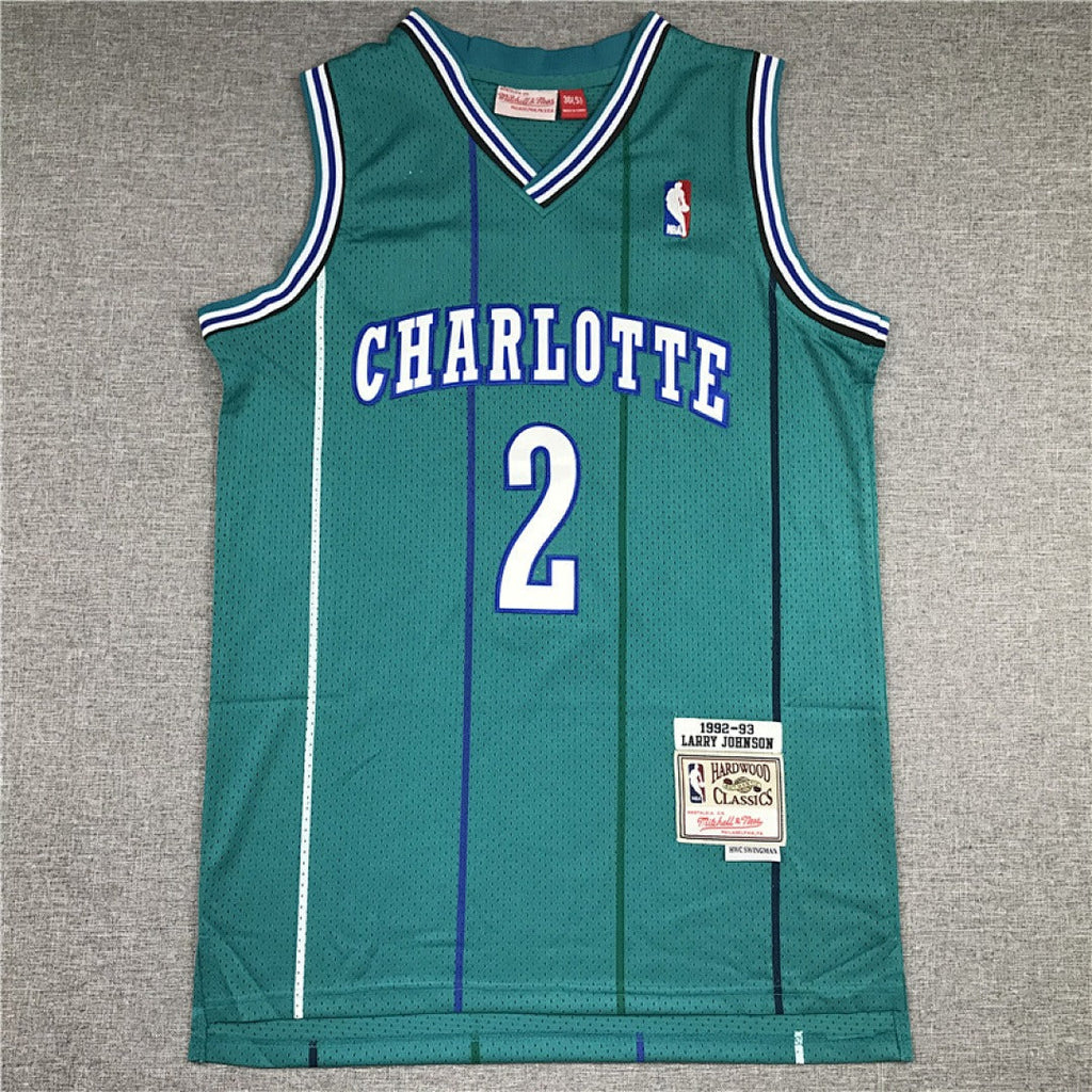 NBA retro Hornets Stephen Jackson #2 jersey